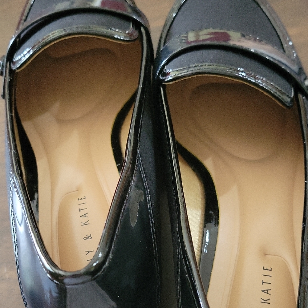 Elegant Black Patent Leather Loafers by